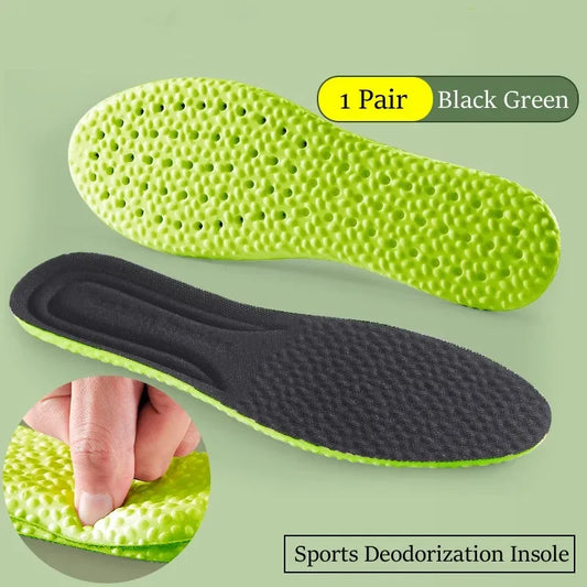 6 Pieces Sports Running Insole for Shoes Soft Shock-Absorbing Arch Support Plantar Fasciitis Template Insoles for Feet Shoe Sole